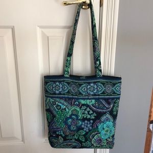 Blue-green Vera Bradley tote